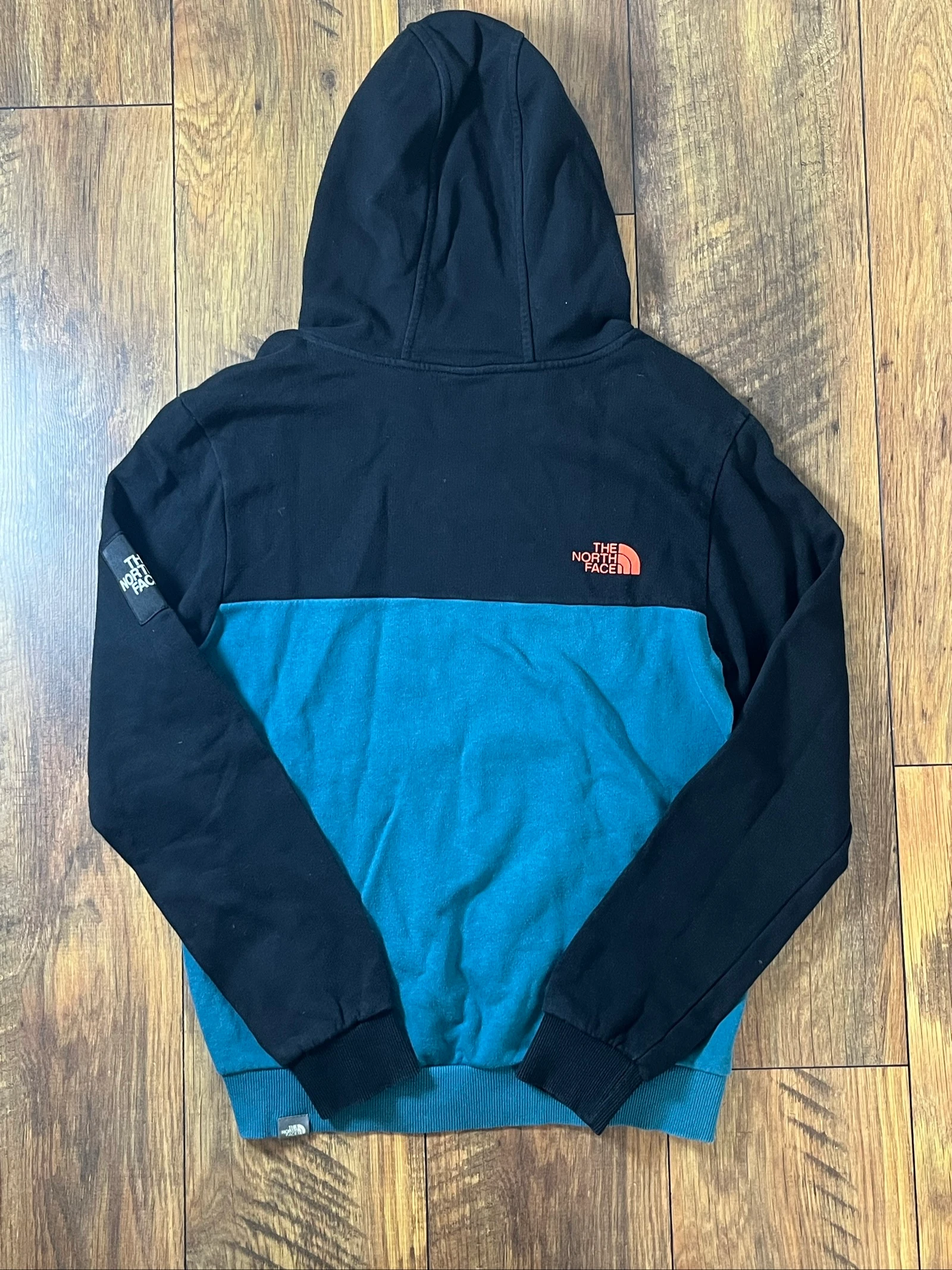 Alpine Equipment - The North Face tweetkleurige olijfbruine hoodie - maat XS - zeer goede staat – photo 10